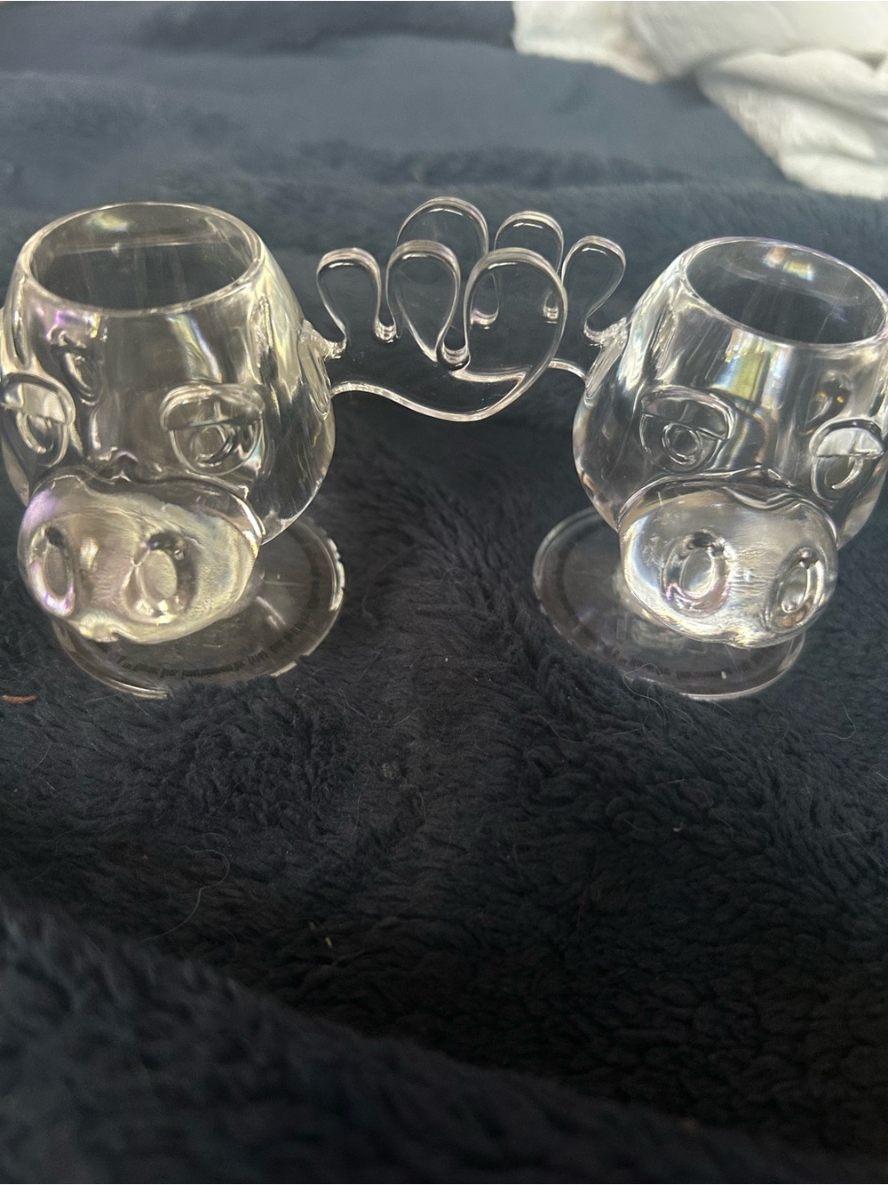 Marty the moose shot glasses